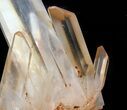 Tangerine Quartz Crystal Cluster - Madagascar #58847-2